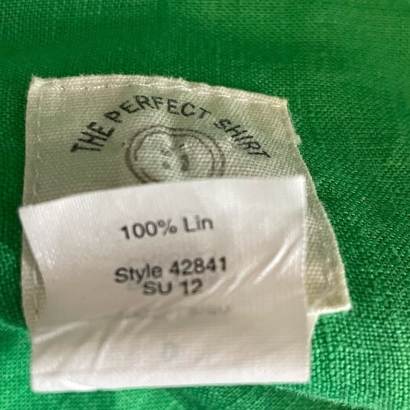 J. Crew The Perfect Shirt Linen - Size 2 - Picture 6 of 6